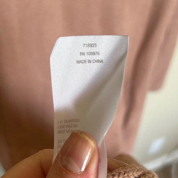 G by Giuliana Black Label • Pink Crossover Maxi Sweater - Picture 9 of 9